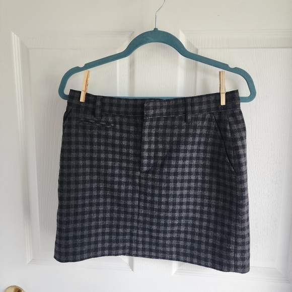 Vintage JACOB 》Plaid Mini Skirt - Picture 1 of 8